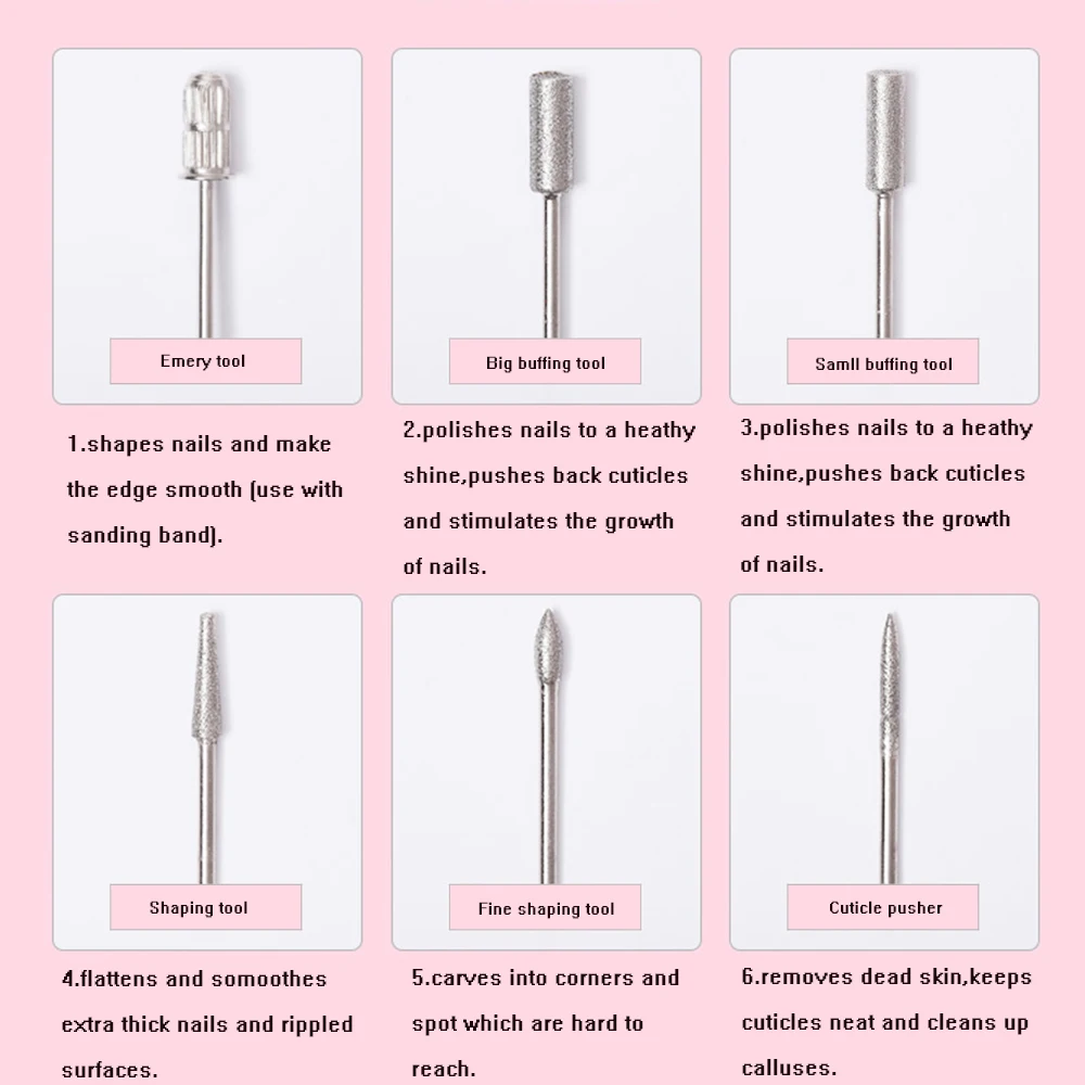 Машинка для маникюра и 1 лист стикеров ногтей | Красота здоровье