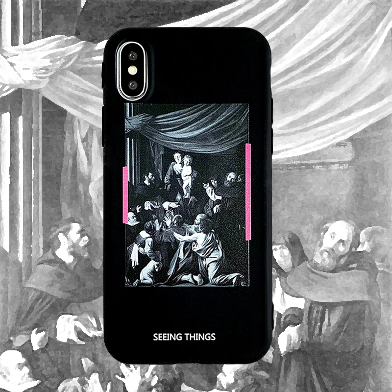 Модный классический чехол для телефона с рисунком Tide off OW iphone 6 S 7 7plus 8 8plus X 10 XR XS MAX