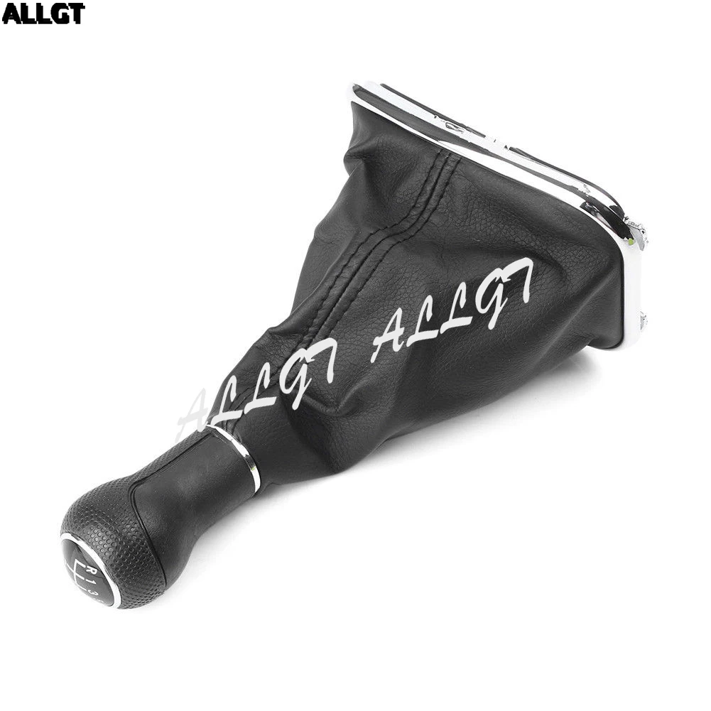 5 Скорость рукоятка рычага переключения передач ручного полный кожаный чехол для