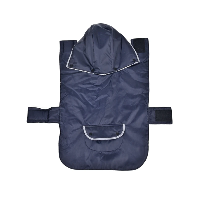 Оптовая продажа дешевая одежда для собак Зимняя Толстая Съемная шапка жилет