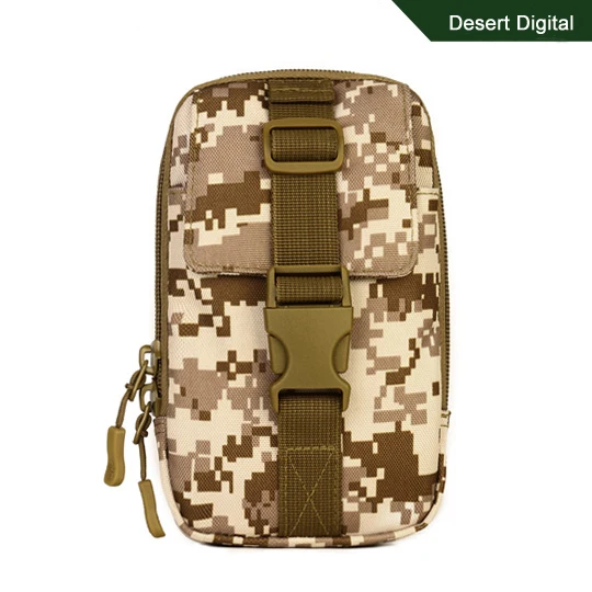Desert Digital Мужская поясная сумка, маленькая, для улицы, тактическая сумка, Molle EDC, Экипировка для мужчин, t, походная сумка через плечо, военная сумка-мессенджер, походная тактика, сумка-слинг - Цвет: Desert Digital