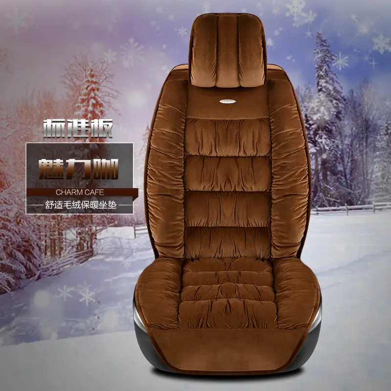 Version A 3D полностью закрытый чехол на сиденье для Skoda Octavia Superb Yeti Fabia spaceback Rapid Winter Seat Mats термальная Нескользящая подушка - Название цвета: Version A
