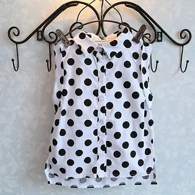 Комплект одежды для малышей из 2 предметов Детская футболка в горошек девочек