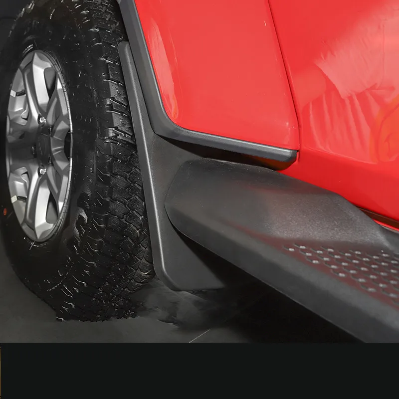 4 шт./компл. пластиковые колесные диски брызговики для Jeep Wrangler JL 2018 ADB102 |