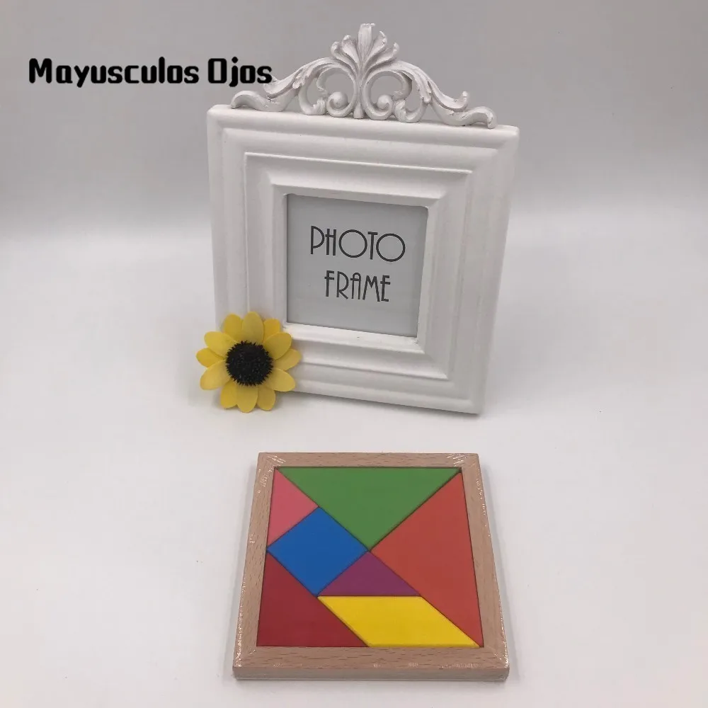 MF TOP 2018 деревянный пазл обучающие игрушки для детей красочные квадратные игры IQ