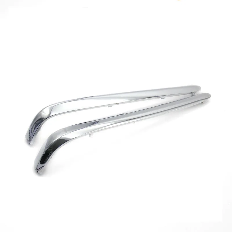 Высококачественные задние декоративные полосы багажника для мотоцикла хромированного цвета, 1 пара, для Honda Goldwing GL1800 2001-2011.