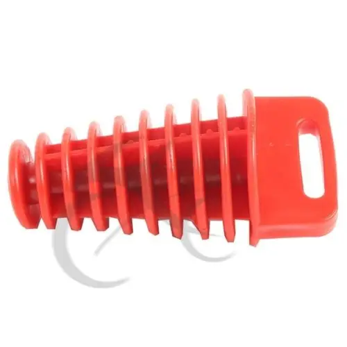 Красный глушитель пробка для мытья мотоцикла двойной квадроцикл|plug n|plug tunnelmuffler