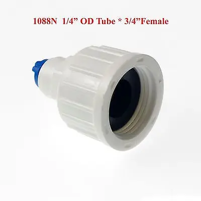 3 ШТ. Прямо Quick Connect Аквариум Воды RO Женский BSP И Пробки Соединения | Обустройство