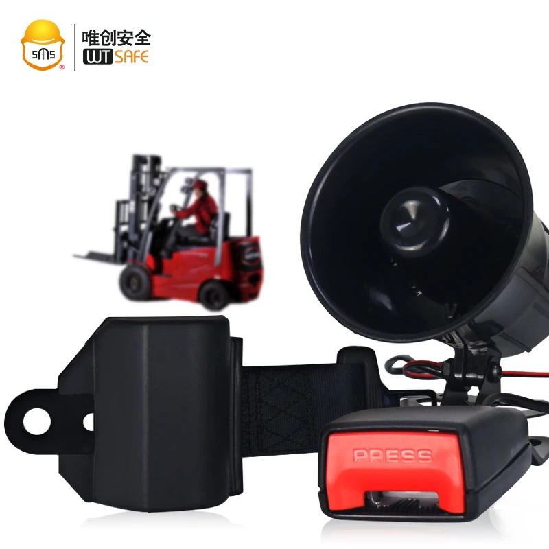 Погрузчик Ремень голосового оповещения Quick Release Выдвижной двойной пряжкой