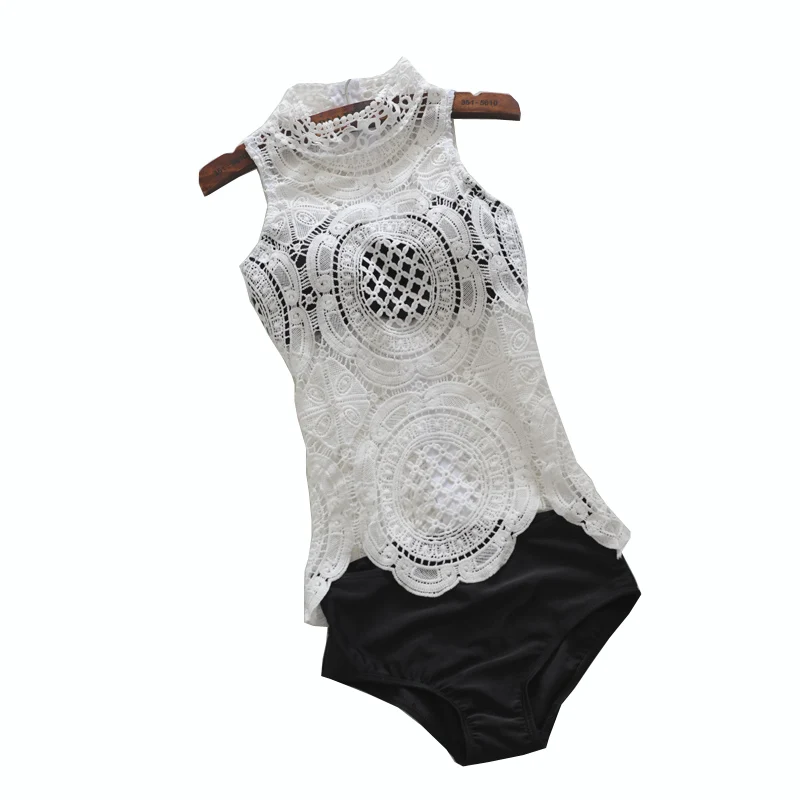 Пикантные сетчатые купальники для малышек женщин одна деталь купальник кружево