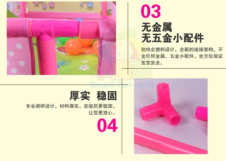 Детский манеж barrera piscina de bolas para bebes cabane enfant складной мультяшный пластиковый забор детский ползающий игровой забор 120*120*40