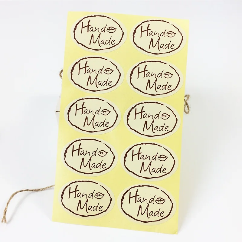 100 шт./лот корейские креативные многофункциональные овальные наклейки сделай сам