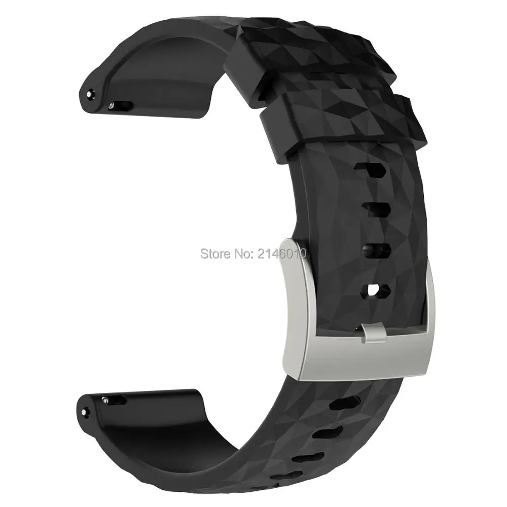 Сменный силиконовый ремешок для часов, браслет для Suunto 9 и Suunto Spartan Sport Wrist HR Baro Smartwatch