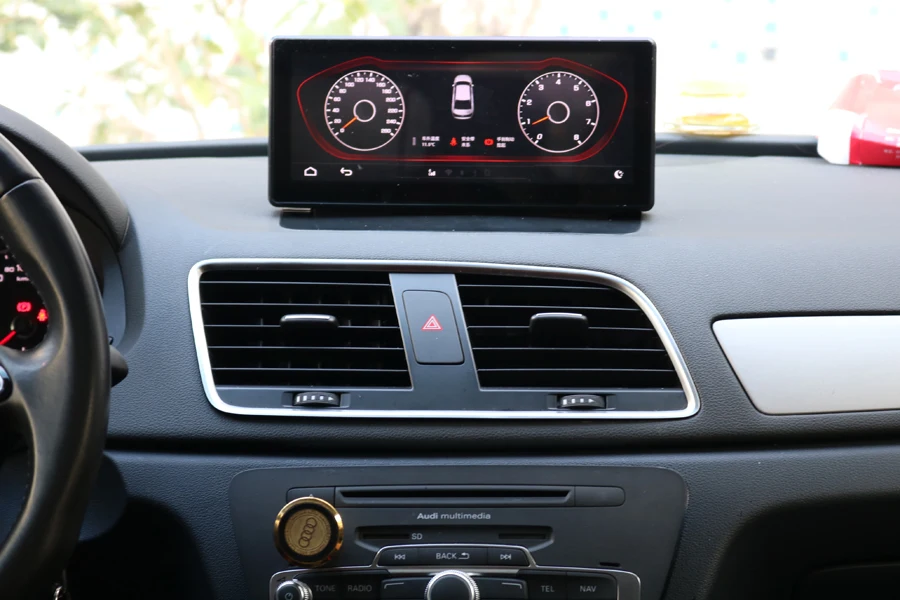 Touch Screen Car Android 8.0 Radio Player Fit for 2013-2017 Audi Q3 Multimedia octa Core Gps Navigation Bluetooth with MMI Menu |