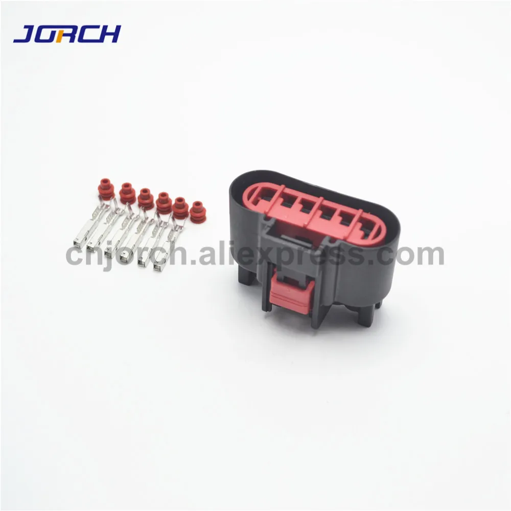 5 комплектов 6-контактный автомобильный разъем педали акселератора женский