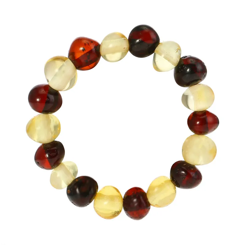 1 gold 1 cherry HAOHUP, перегоняемое кольцо для женщин, натуральный драгоценный камень, свадебные украшения, 2 шт, дешевле - Цвет камня: 1 gold 1 cherry