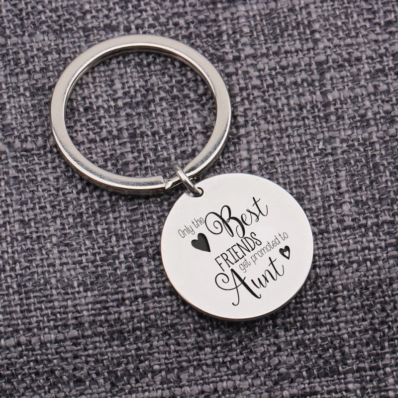 Брелок с подвеской только лучшие друзья и надписью Тетя|Индивидуальные Брелоки| |