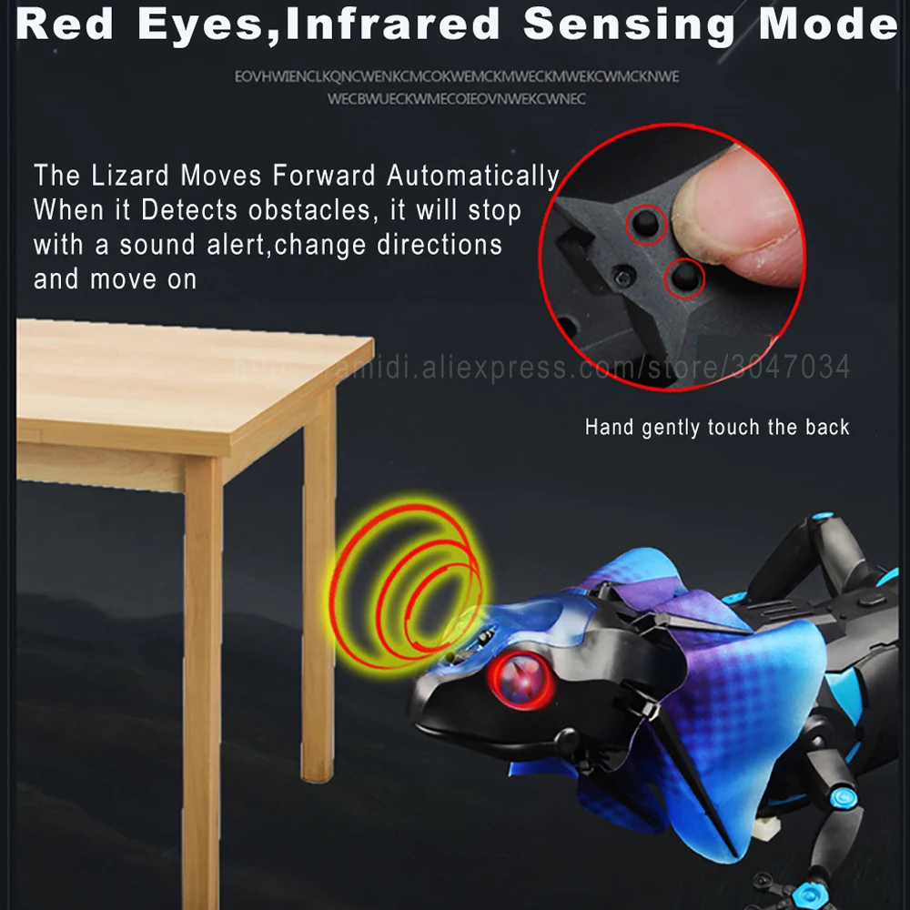 Инфракрасный пульт дистанционного управления Lizard 4 режима RC моделирование Lizardbot