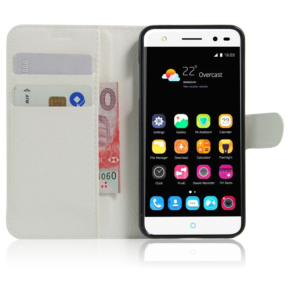 Чехол Кошелек с отделением для карт чехлы телефонов ZTE Blade V7 Lite 5 0 дюйма чехол из
