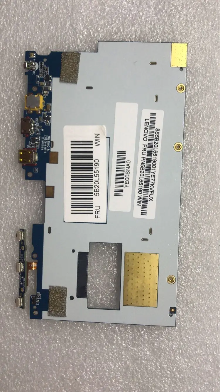 Abdo lenovo MIIX 310-10ICR материнская плата для планшетного компьютера MIIX 310-10ICR материнская плата cpu Z8350 4G память 64G SSD тестовая работа