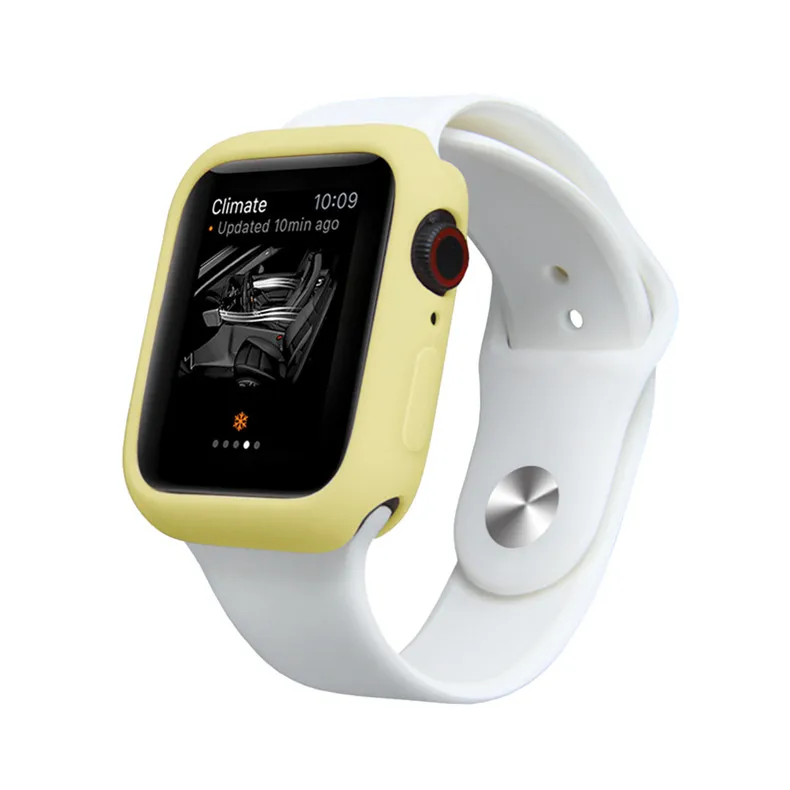 ТПУ чехол для apple watch band apple watch 5 4 3 Чехол 44 мм 40 мм 42 мм/38 мм iwatch Series 4 Устойчивый к царапинам защитный чехол