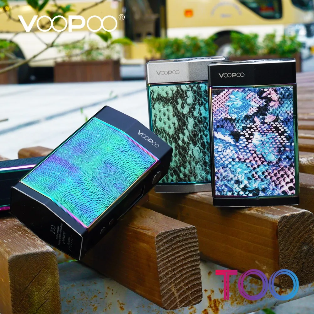 Оригинальный боксмод VOOPOO TOO 180 Вт TC чип GENE с питанием от аккумулятора 18650 вейп