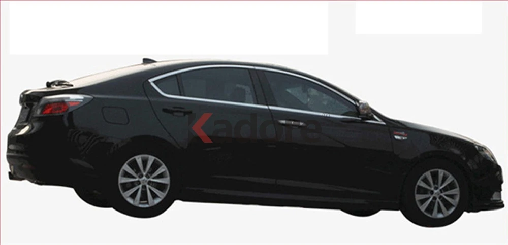 Для hyundai Solaris 2010 2011 Защитная крышка для оконной рамы из нержавеющей стали, отделка для украшения автомобиля, внешние аксессуары