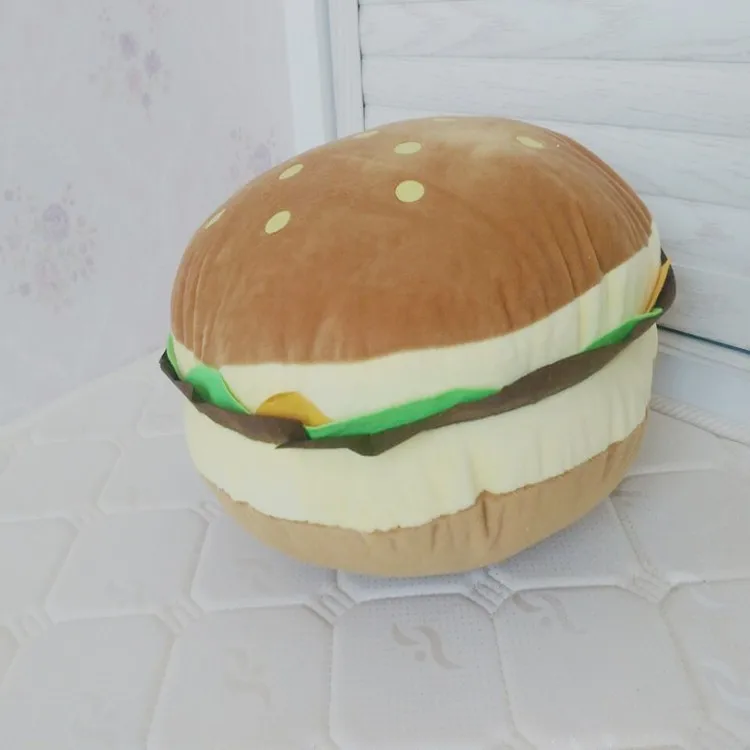 Плюшевая 3d подушка 40*18 см в виде сэндвич гамбургера|back cushion|fashion cushioncushion fashion |