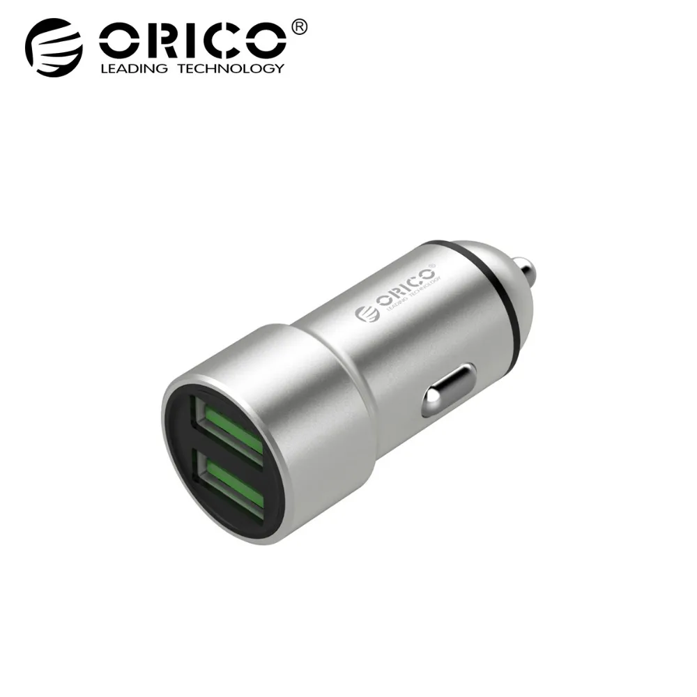ORICO UPM-2U Dual Port Car Charger 5V2.1A Fast Charge Adapter for Mobile Phone 12W Max Output Portable | Мобильные телефоны и