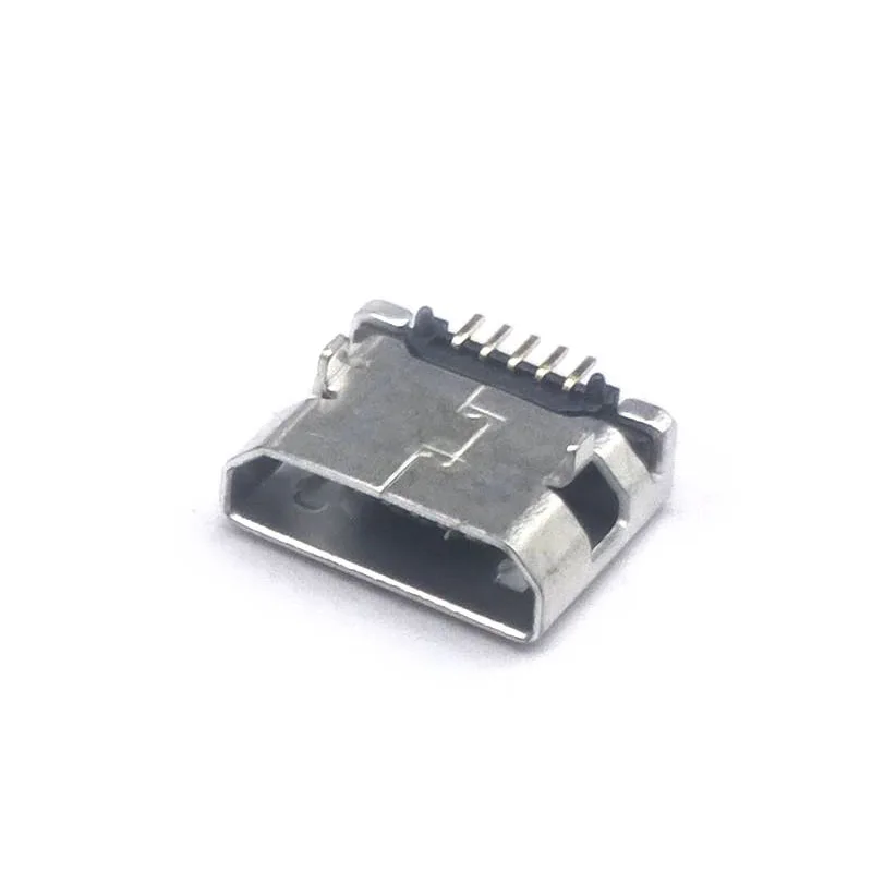 20 шт./партия Micro USB 5 Pin 30V 1.5A разъемы Женский Плоский порт терминал Джек хвост розетка электрическая вилка сварочная проволока адаптер