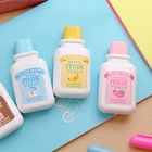 Креативная корректирующая Милая Корректирующая лента для бутылочек с молоком, школьные и офисные принадлежности, канцелярские товары для школьников, корректирующие ленты для экзамена