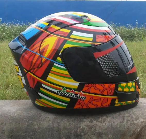 Новый Marushin 46 # мотоциклетный шлем конкурс полный для мужчин's Motociclistas Capacete точка