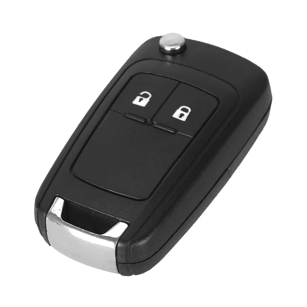 DANDKEY 2 кнопки раскладной дистанционный чехол для ключей Vauxhall Opel Insignia Astra J с