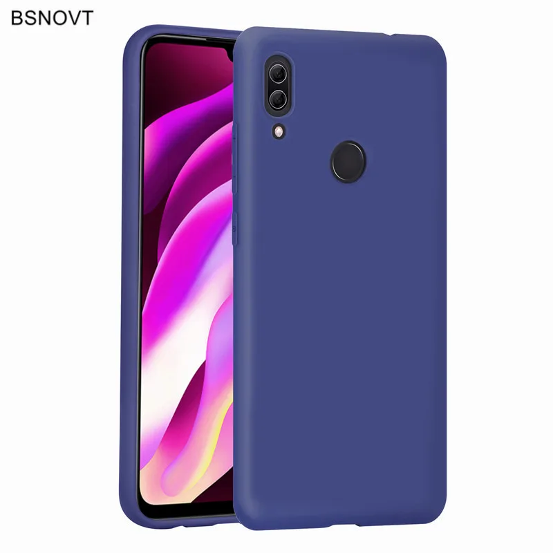 Для Xiaomi Redmi Note 7 Чехол Мягкий ТПУ резиновый силиконовый противоударный чехол для