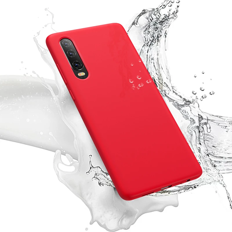 Чехол из жидкого силикона для huaweip20 P30Lite Plus Nova3e 3i 4 4e|Бамперы| |