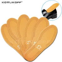 3mm ultra thin leather insoles breathable deodorant latex instantly absorb sweat replacement inner soles shoes insole pad