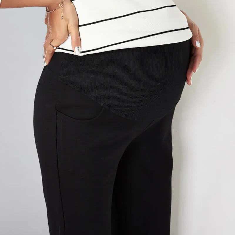 Новинка 2019 года беременность рабочая одежда брюки капри для будущих мам девочек