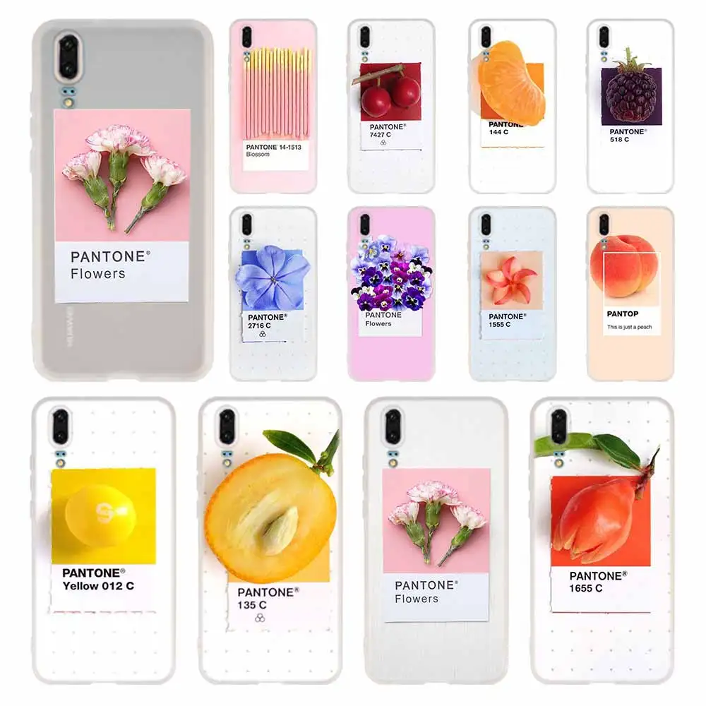 MLLSE схема калибровки Pantone цвета конфеты фрукты чехол Мягкий силиконовый из ТПУ с