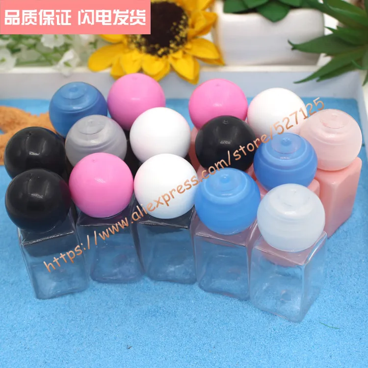 10 мл Красивая цветная квадратная мини-бутылка для домашних животных с