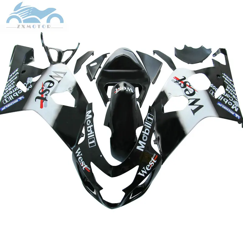 Комплект обтекателей из АБС пластика для SUZUKI 2004 2005 GSXR 600 R750 комплект гонок 04 05 750 GSX