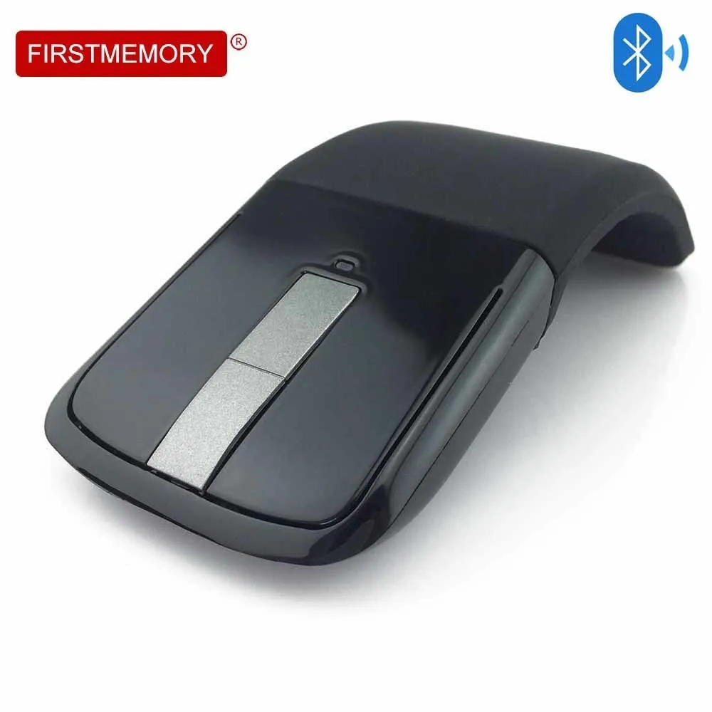 Складная беспроводная bluetooth Мышь ARC Touch Stripe компьютерная мышь 1200 dpi оптический