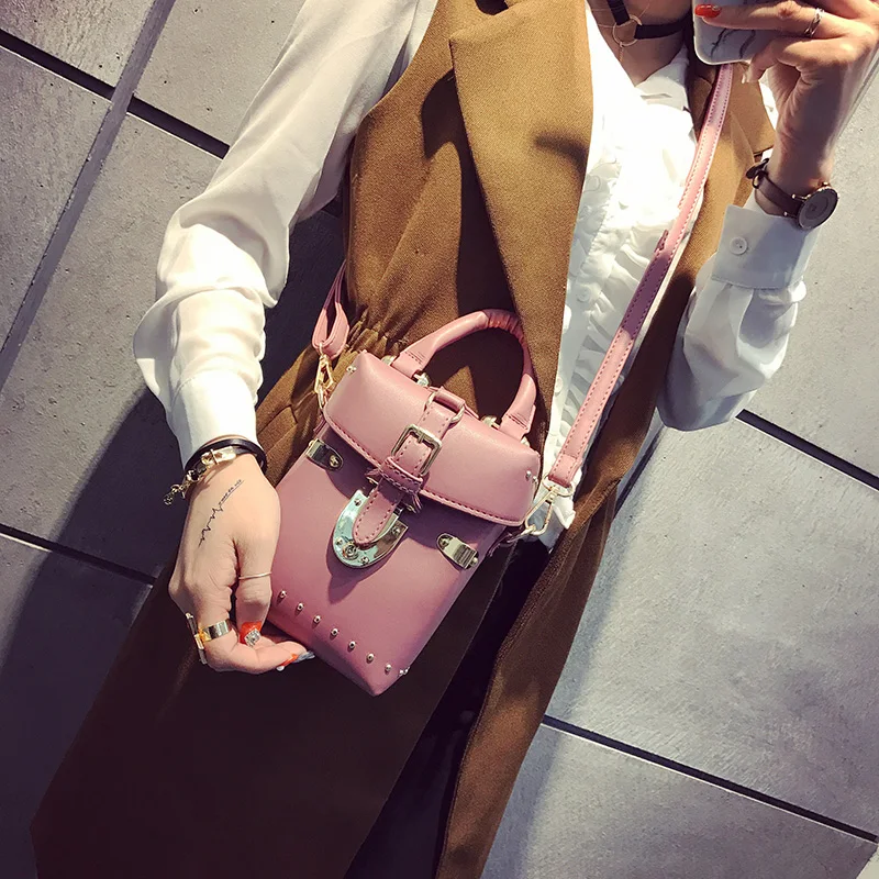Mynos модные женские туфли Crossbody мешок небольшой телефон ствола Жесткий мини Для