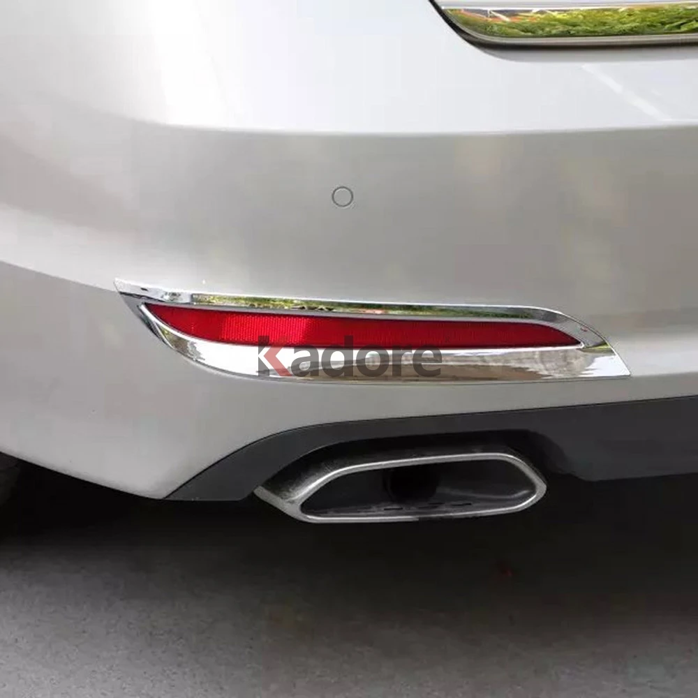 Для hyundai Sonata задний отражатель противотуманная фара Крышка лампы наклейка украшение отделка внешние аксессуары