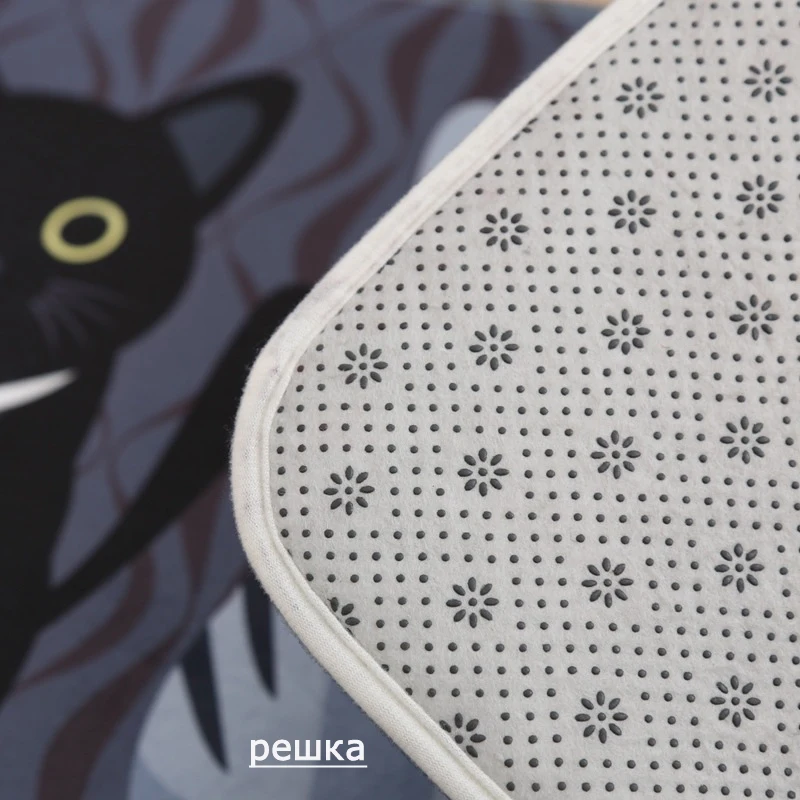 Добро пожаловать коврики с изображением животных кошек напольные для ванной и