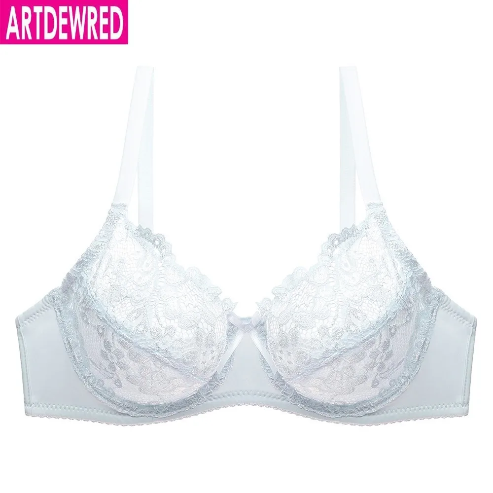 Женский ультратонкий бюстгальтер с полным покрытием пикантный мягкий кружевной