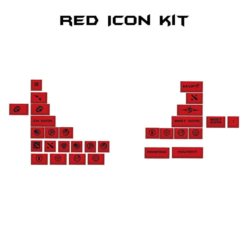 MP Dota2 DIY Keycaps PBT Сублимация Keycap вишневые профили полный набор Индивидуальные персонализированные для механической клавиатуры Keycap