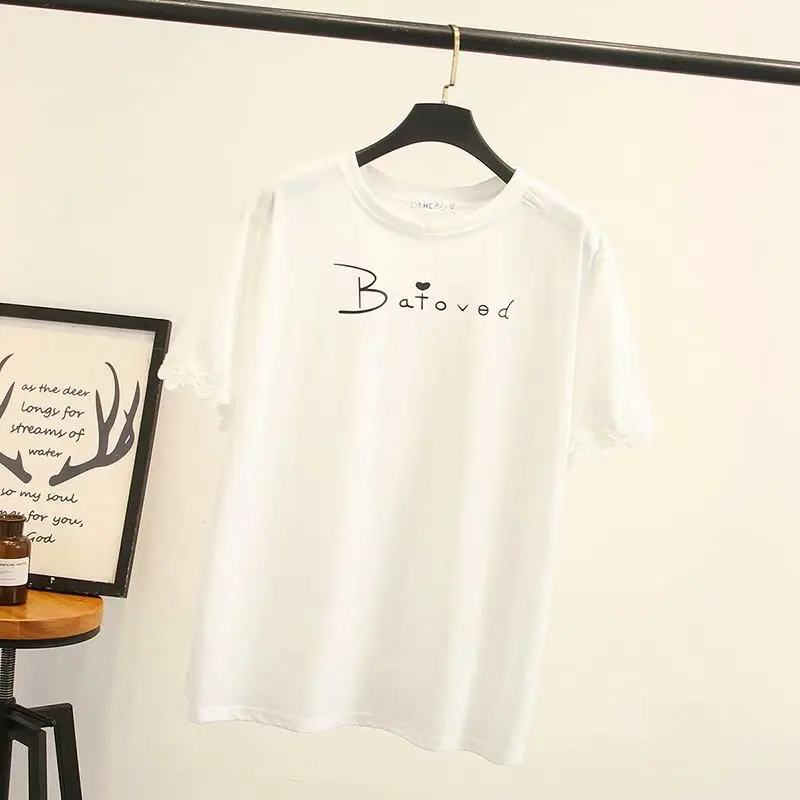 2019 повседневные футболки больших размеров летняя женская одежда модные