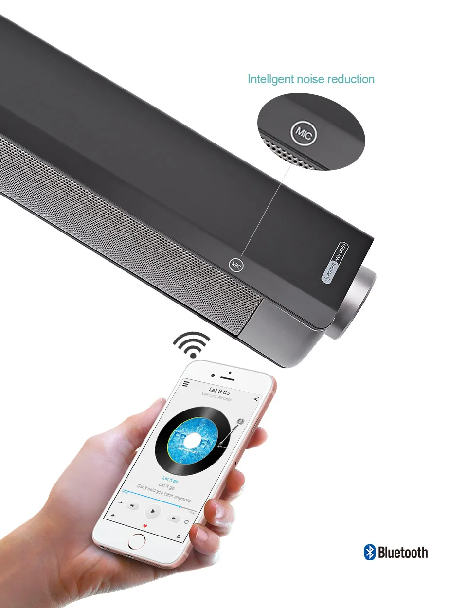 AIYIMA портативный беспроводной Altavoz Bluetooth Саундбар Динамик ТВ звуковая панель Колонка USB для ПК динамик s домашний кинотеатр звуковая система