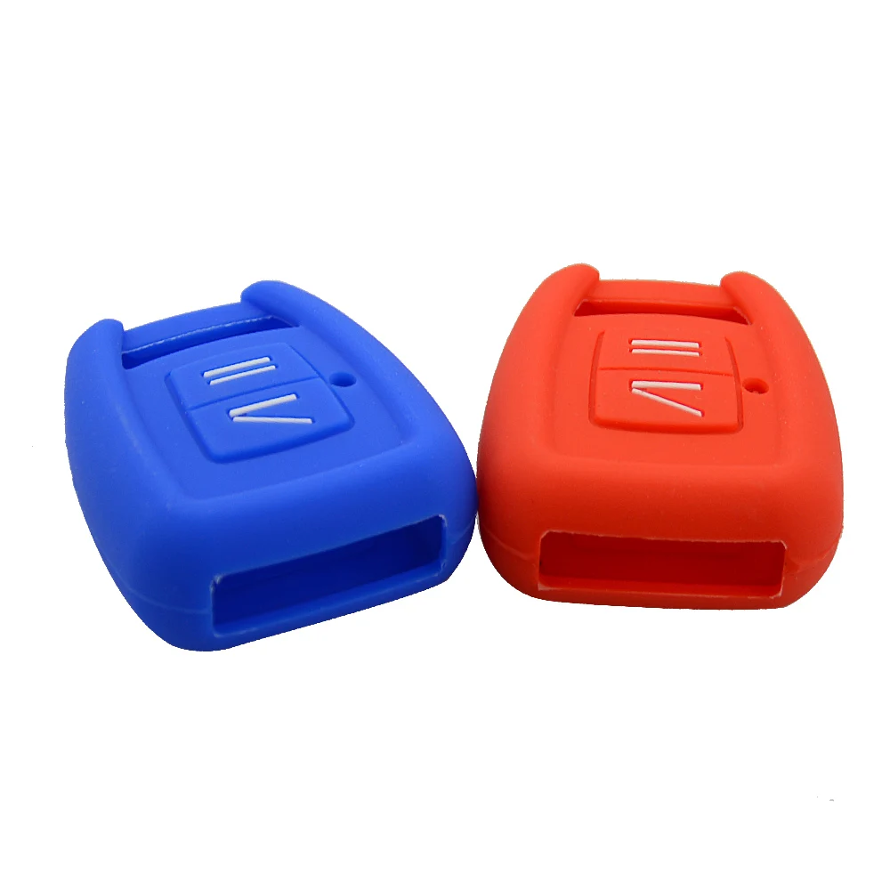 Чехол для автомобильного ключа OkeyTech мягкий силиконовый чехол с 2 кнопками Opel Astra