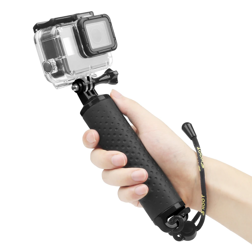 Ручной Поплавковый монопод SHOOT для Gopro Hero 9 8 7 5 Black Xiaomi Yi 4K Sjcam Sj4000 M10 M20 Eken Go Pro